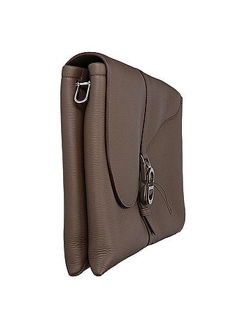 Christian Dior Christian Dior DIOR Dior Pillow Grain Calfskin Shoulder Bag Khaki Men's (view 2)