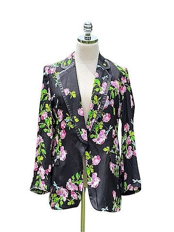 Cynthia Rowley Bouboun Rose Blazer (view 1)