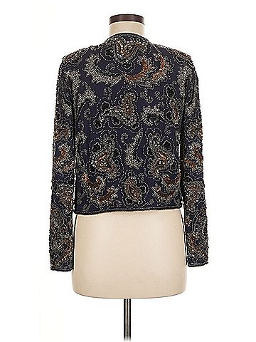 Adrianna Papell Silk Blazer (view 2)