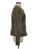 Moon & Meadow 100% Leather Green Leather Jacket Size S - photo 4