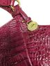 Brahmin Solid Burgundy Hobo One size - photo 4