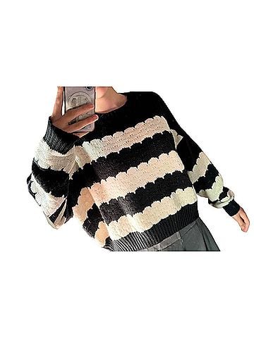 Double Zero Pullover Sweater (view 1)