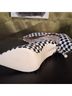 Steve Madden Checkered-gingham Black White Heels Size 6 - photo 7