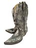 Corral Boots 100% Leather Gray Silver Boots Size 6 1/2 - photo 1