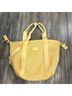 Dagne Dover 100% Mesh Solid Yellow Tote One size - photo 4