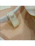 Dagne Dover 100% Mesh Solid Yellow Tote One size - photo 5