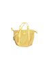 Dagne Dover 100% Mesh Solid Yellow Tote One size - photo 1