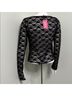 Edikted Solid Black Long Sleeve T-Shirt Size XL - photo 10