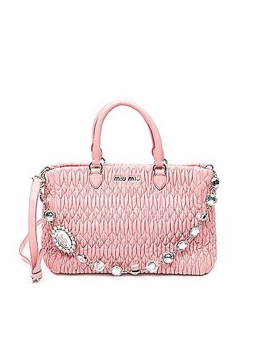 Miu Miu Square Crystal Tote (view 1)