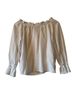 Amour Vert White 3/4 Sleeve Blouse Size XS - photo 2