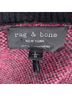 Rag & Bone 100% Cashmere Zebra Print Pink Gray Black Cashmere Pullover Sweater Size L - photo 3
