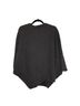 Habitat Solid Polka Dots Black Tan Poncho Size L - photo 2