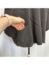 Habitat Solid Polka Dots Black Tan Poncho Size L - photo 7