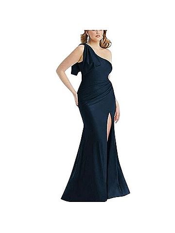 Cynthia & Sahar Cascade Bow Dress Cocktail Dress (view 1)