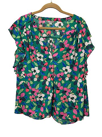 Zac & Rachel Short Sleeve Blouse (view 1)