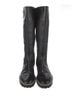 Tory Burch 100% Leather Solid Black Boots Size 8 - photo 4