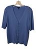Talbots Classic V-Neck Short Sleeve Button Cardigan Cardigan - photo 1