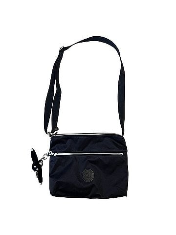 Kipling Black Nylon Crossbody Bag with Monkey Keychain Crossbody Bag (view 1)