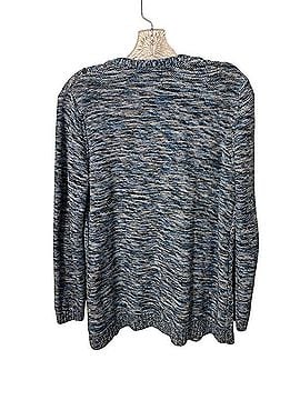 Lands' End Open-Front Cable Cardigan Cardigan (view 2)