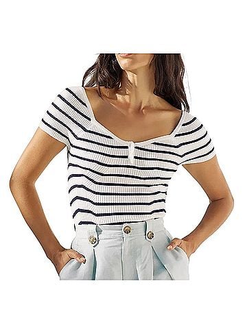 Maeve Short Sleeve Blouse (view 1)