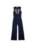 REVICE Solid Blue Jumpsuit Size XXL - photo 2