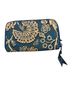 Vera Bradley Floral Blue Ivory Makeup Bag One size - photo 1