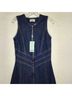 REVICE Solid Blue Jumpsuit Size XXL - photo 4