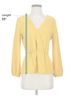 J.Crew 100% Polyester Yellow J.Crew Long Sleeve Blouse Size 4 - photo 5