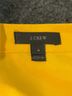J.Crew 100% Polyester Yellow J.Crew Long Sleeve Blouse Size 4 - photo 6