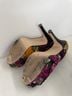 Madden Girl Floral Yellow Purple Heels Size 8 - photo 10