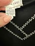 Neiman Marcus 100% Merino Black Silver Wool Sweater Size L - photo 5