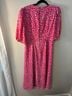 WAYF Floral Pink Casual Dress Size L - photo 3