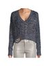 Wildfox Multi Color Blue Pullover Sweater Size M - photo 1