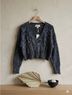 Wildfox Multi Color Blue Pullover Sweater Size M - photo 5