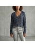 Wildfox Multi Color Blue Pullover Sweater Size M - photo 6