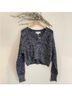 Wildfox Multi Color Blue Pullover Sweater Size M - photo 9