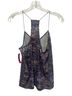 Tibi 100% Polyester Print Purple Multi Color Tank Top Size 0 - photo 2
