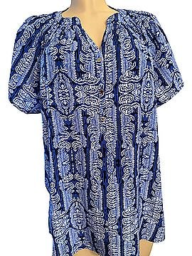 Dana Buchman Short Sleeve Blouse (view 1)