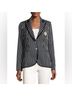 Veronica Beard 100% Cotton Stripes Multi Color Jacket Size 10 - photo 4