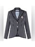 Veronica Beard 100% Cotton Stripes Multi Color Jacket Size 10 - photo 11