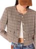 Maje Houndstooth Multi Color Jacket Size S - photo 1