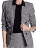 Veronica Beard Graphic Black White Blazer Size 2 - photo 4