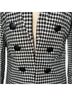 Veronica Beard Graphic Black White Blazer Size 2 - photo 5