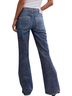 Free People 100% Cotton Stripes Blue Silver Jeans Size 30 - photo 2