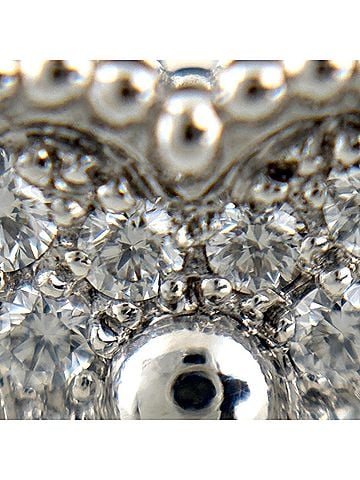 Van Cleef & Arpels Van Cleef &amp; Arpels Sweet Alhambra Diamond Earrings (750 Diamond) for Women (view 2)