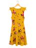 Altar'd State 100% Polyester Floral Yellow Casual Dress Size S - photo 2