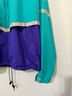 L.L.Bean 100% Polyester 100% Nylon Color Block Teal Purple Windbreaker Size L - photo 10