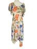 Robbie Bee Floral Multi Color Cocktail Dress Size 4 - photo 1