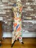 Robbie Bee Floral Multi Color Cocktail Dress Size 4 - photo 4