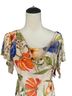 Robbie Bee Floral Multi Color Cocktail Dress Size 4 - photo 5